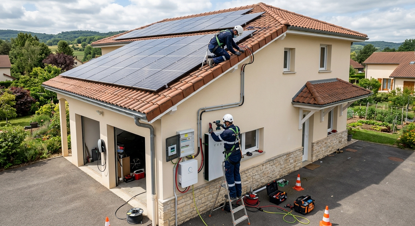 batterie photovoltaïque pour l'autoconsommation